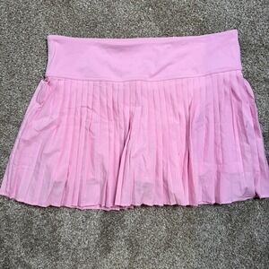 Fabletics Pink Pleated Tennis Skort XXL 1X SI2458944-13412-17070 NWT